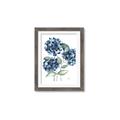 Picture of Blue Hydrangeas II _GroupedProduct_Rectangle_Portrait_Framed_Matted_