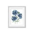 Picture of Blue Hydrangeas II _GroupedProduct_Rectangle_Portrait_Framed_Matted_