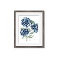 Picture of Blue Hydrangeas II _GroupedProduct_Rectangle_Portrait_Framed_Matted_