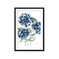 Picture of Blue Hydrangeas II _GroupedProduct_Rectangle_Portrait_Framed_Matted_