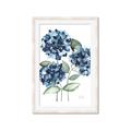 Picture of Blue Hydrangeas II _GroupedProduct_Rectangle_Portrait_Framed_Matted_