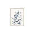 Picture of Blue Flower Sketch I _GroupedProduct_Rectangle_Portrait_Framed_Matted_