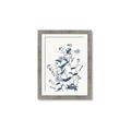 Picture of Blue Flower Sketch I _GroupedProduct_Rectangle_Portrait_Framed_Matted_