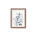 Picture of Blue Flower Sketch I _GroupedProduct_Rectangle_Portrait_Framed_Matted_