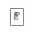 Picture of Greek Column Sketch _GroupedProduct_Rectangle_Portrait_Framed_Matted_
