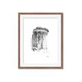 Picture of Greek Column Sketch _GroupedProduct_Rectangle_Portrait_Framed_Matted_
