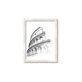 Picture of Colosseum Sketch _GroupedProduct_Rectangle_Portrait_Framed_Matted_