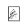 Picture of Colosseum Sketch _GroupedProduct_Rectangle_Portrait_Framed_Matted_