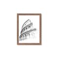 Picture of Colosseum Sketch _GroupedProduct_Rectangle_Portrait_Framed_Matted_