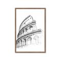 Picture of Colosseum Sketch _GroupedProduct_Rectangle_Portrait_Framed_Matted_
