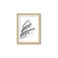 Picture of Colosseum Sketch _GroupedProduct_Rectangle_Portrait_Framed_Matted_