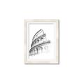 Picture of Colosseum Sketch _GroupedProduct_Rectangle_Portrait_Framed_Matted_