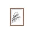 Picture of Colosseum Sketch _GroupedProduct_Rectangle_Portrait_Framed_Matted_