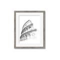 Picture of Colosseum Sketch _GroupedProduct_Rectangle_Portrait_Framed_Matted_