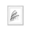 Picture of Colosseum Sketch _GroupedProduct_Rectangle_Portrait_Framed_Matted_