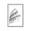 Picture of Colosseum Sketch _GroupedProduct_Rectangle_Portrait_Framed_Matted_
