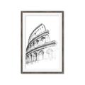 Picture of Colosseum Sketch _GroupedProduct_Rectangle_Portrait_Framed_Matted_