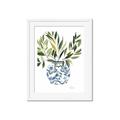 Picture of Grand House Plants I _GroupedProduct_Rectangle_Portrait_Framed_Matted_