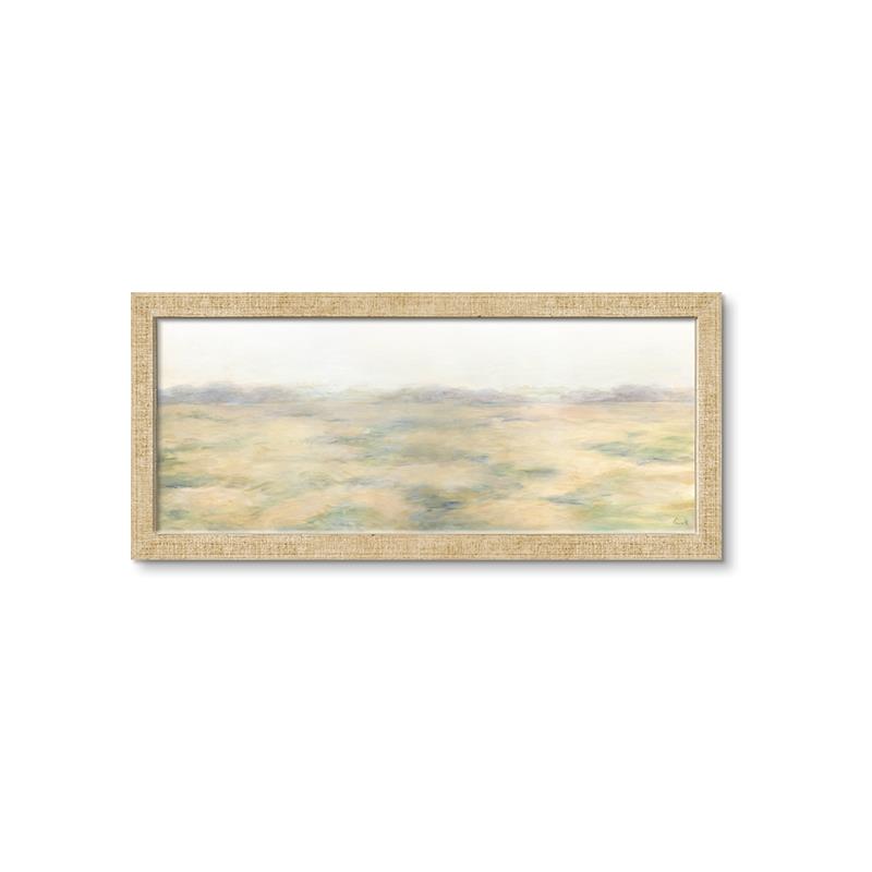 Picture of Brush stroked painting _GroupedProduct_Panel_Landscape_Framed_Matted_