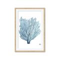 Picture of Blue Tree I _GroupedProduct_Rectangle_Portrait_Framed_Matted_