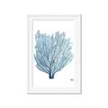 Picture of Blue Tree I _GroupedProduct_Rectangle_Portrait_Framed_Matted_
