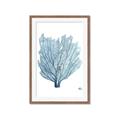 Picture of Blue Tree I _GroupedProduct_Rectangle_Portrait_Framed_Matted_