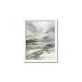 Picture of Sand blue Sea Water _GroupedProduct_Rectangle_Portrait_Framed_Matted_