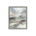Picture of Sand blue Sea Water _GroupedProduct_Rectangle_Portrait_Framed_Matted_