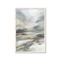 Picture of Sand blue Sea Water _GroupedProduct_Rectangle_Portrait_Framed_Matted_