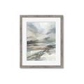 Picture of Sand blue Sea Water _GroupedProduct_Rectangle_Portrait_Framed_Matted_