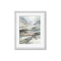 Picture of Sand blue Sea Water _GroupedProduct_Rectangle_Portrait_Framed_Matted_