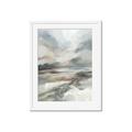 Picture of Sand blue Sea Water _GroupedProduct_Rectangle_Portrait_Framed_Matted_