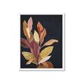 Picture of Vivid Leaves I _GroupedProduct_Rectangle_Portrait_Framed_Matted_