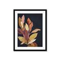 Picture of Vivid Leaves I _GroupedProduct_Rectangle_Portrait_Framed_Matted_