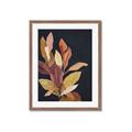 Picture of Vivid Leaves I _GroupedProduct_Rectangle_Portrait_Framed_Matted_