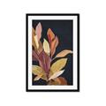 Picture of Vivid Leaves I _GroupedProduct_Rectangle_Portrait_Framed_Matted_