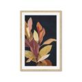 Picture of Vivid Leaves I _GroupedProduct_Rectangle_Portrait_Framed_Matted_