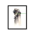 Picture of Columns Sketch _GroupedProduct_Rectangle_Portrait_Framed_Matted_