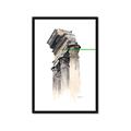 Picture of Columns Sketch _GroupedProduct_Rectangle_Portrait_Framed_Matted_