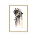 Picture of Columns Sketch _GroupedProduct_Rectangle_Portrait_Framed_Matted_