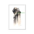 Picture of Columns Sketch _GroupedProduct_Rectangle_Portrait_Framed_Matted_