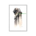 Picture of Columns Sketch _GroupedProduct_Rectangle_Portrait_Framed_Matted_