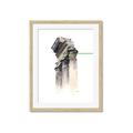 Picture of Columns Sketch _GroupedProduct_Rectangle_Portrait_Framed_Matted_
