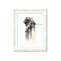 Picture of Columns Sketch _GroupedProduct_Rectangle_Portrait_Framed_Matted_