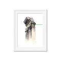 Picture of Columns Sketch _GroupedProduct_Rectangle_Portrait_Framed_Matted_
