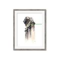 Picture of Columns Sketch _GroupedProduct_Rectangle_Portrait_Framed_Matted_