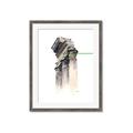 Picture of Columns Sketch _GroupedProduct_Rectangle_Portrait_Framed_Matted_