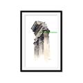 Picture of Columns Sketch _GroupedProduct_Rectangle_Portrait_Framed_Matted_