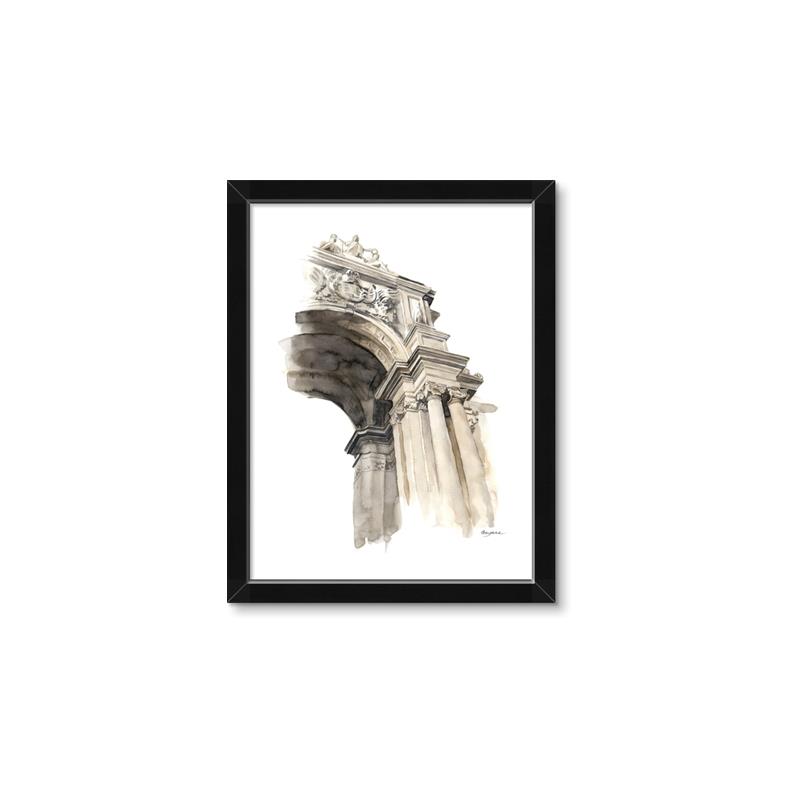 Picture of Archway Sketch _GroupedProduct_Rectangle_Portrait_Framed_Matted_