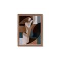 Picture of Colour Block Lady  _GroupedProduct_Rectangle_Portrait_Framed_Matted_